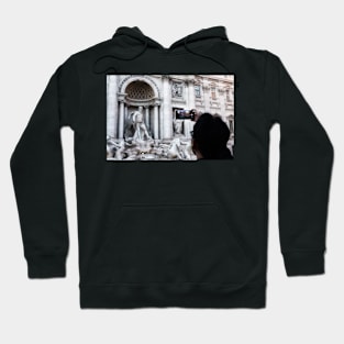 Trvi Fountain in Rome, Roma Hoodie